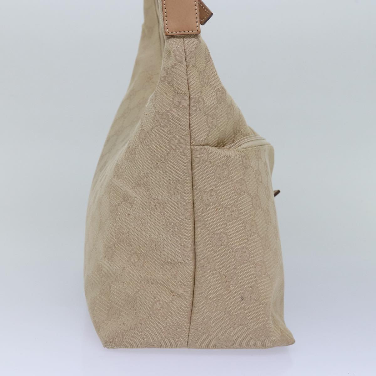 GUCCI GG Canvas Tote Bag Beige 001 3380 77662