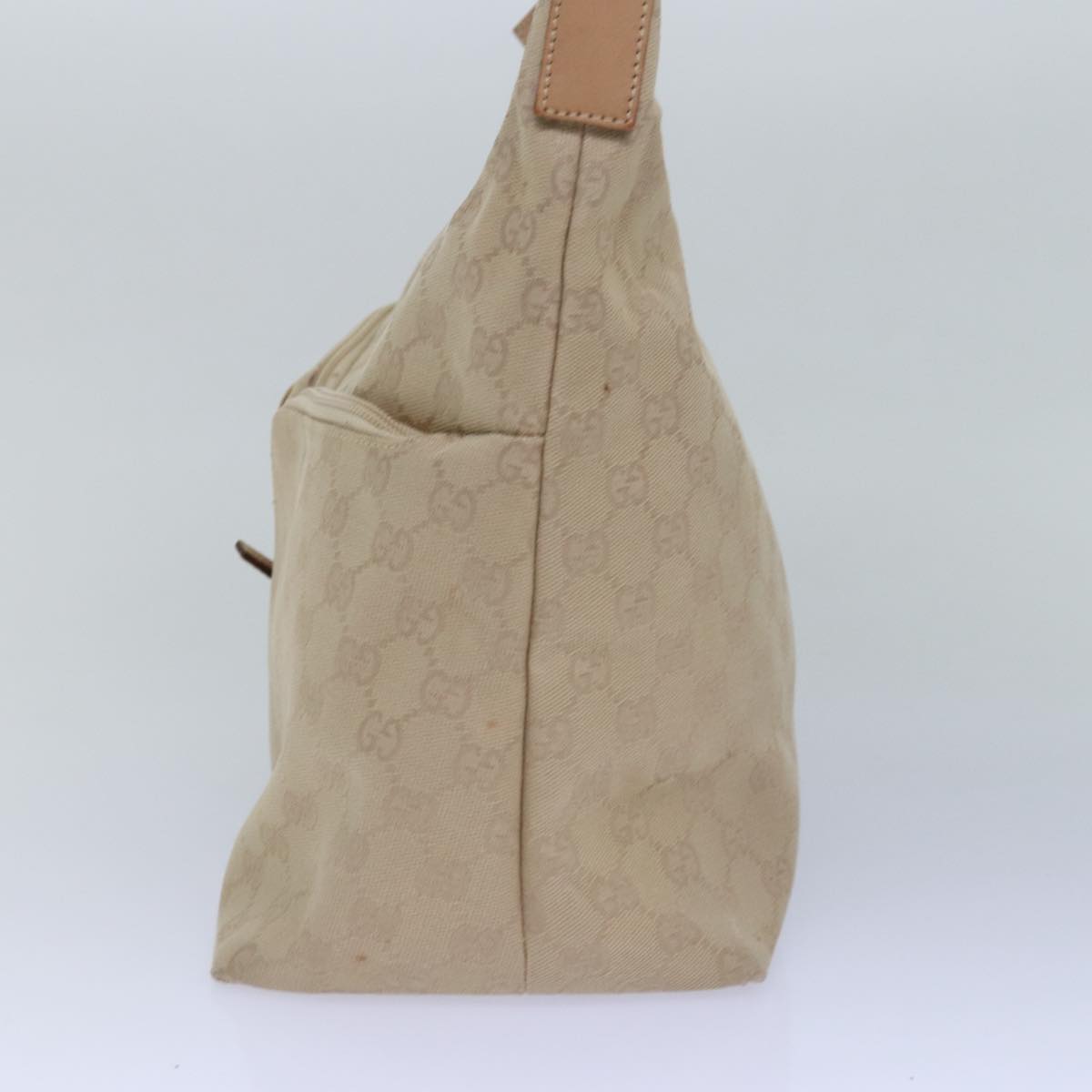 GUCCI GG Canvas Tote Bag Beige 001 3380 77662