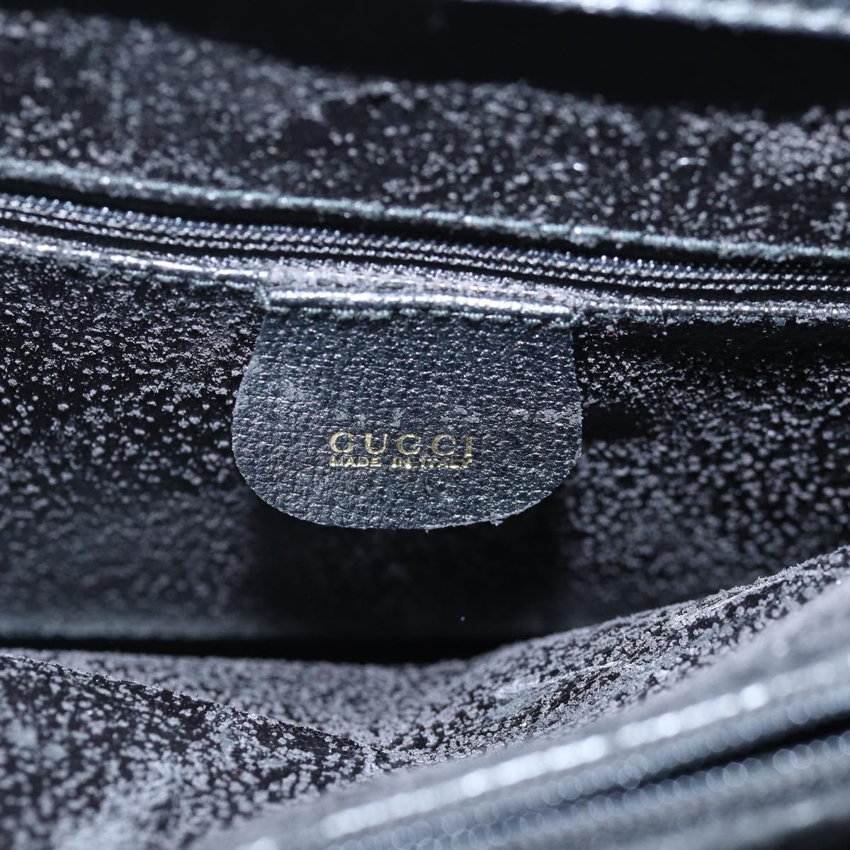 GUCCI Bamboo Hand Bag Leather Black 002 2853 0260 0 77668