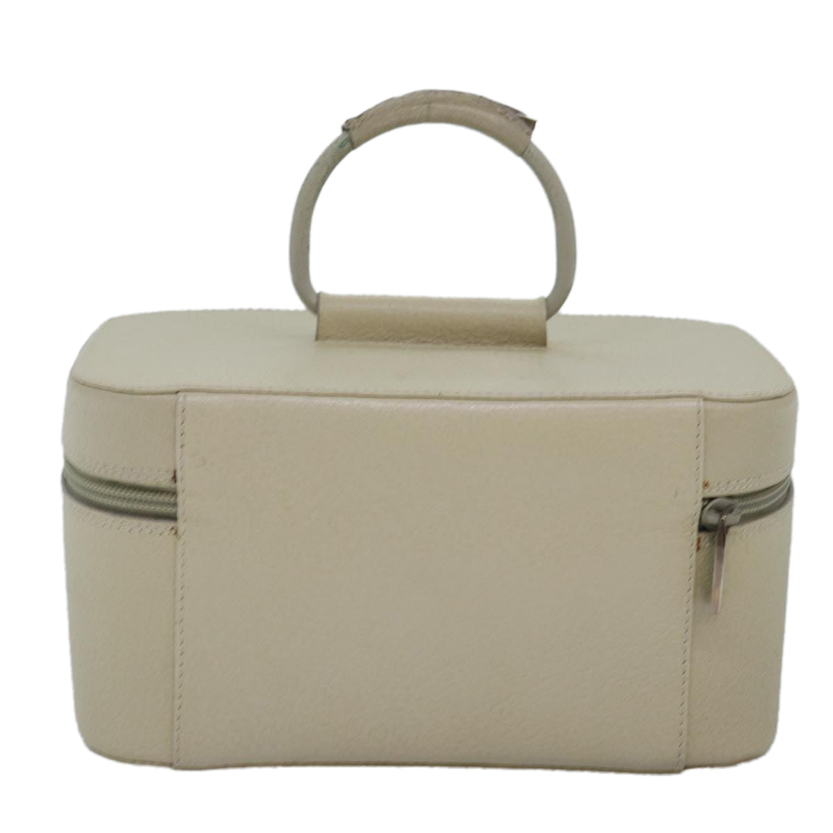GUCCI Vanity Cosmetic Pouch Leather Cream 039 2020 0710 77674