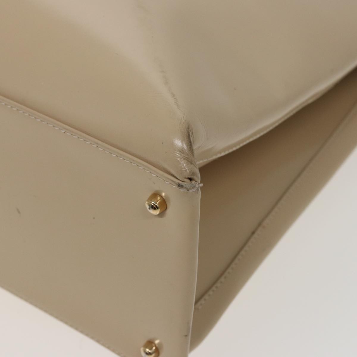 GUCCI Tote Bag Enamel Beige 002 1046 0407 77675