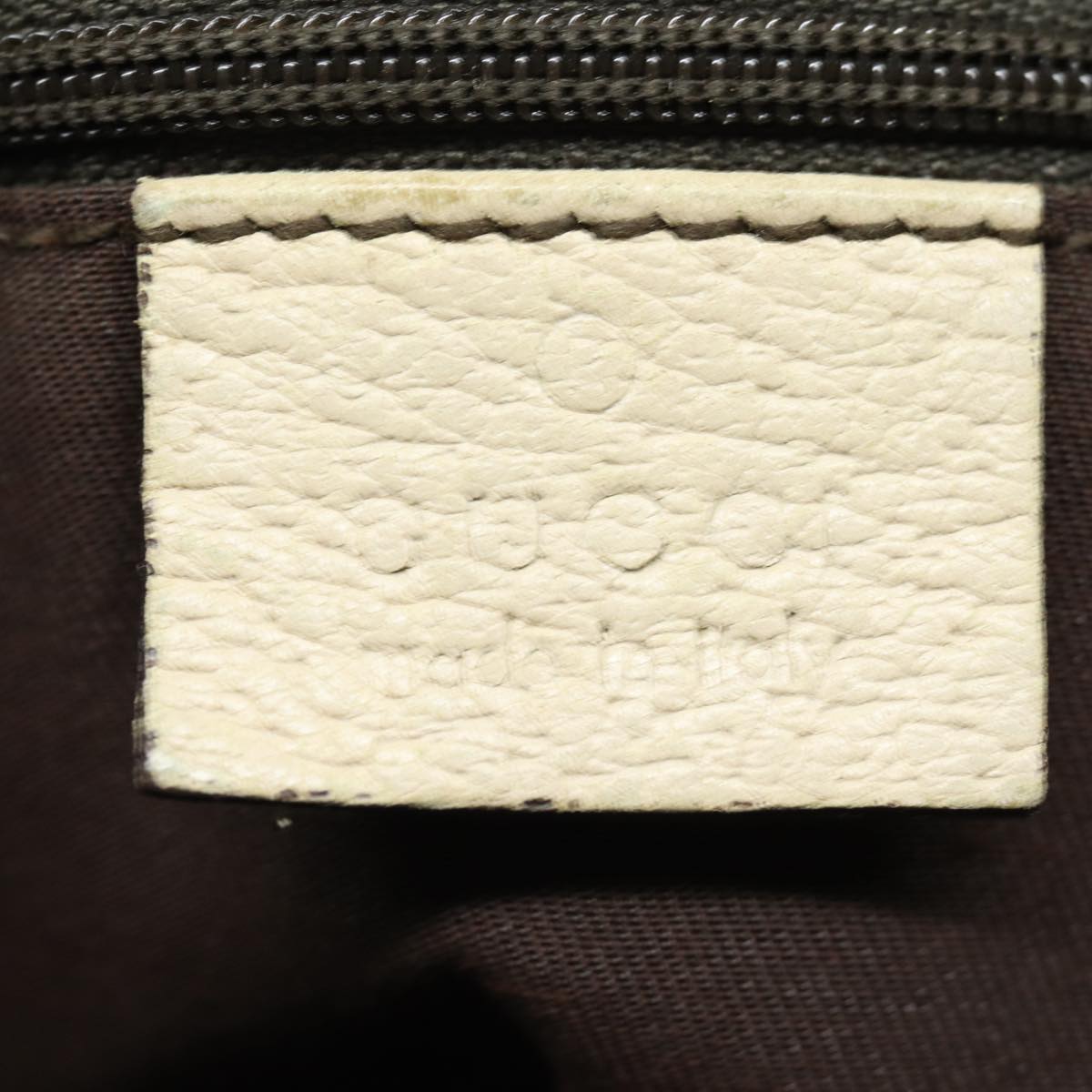 GUCCI GG Canvas Tote Bag Beige 130736 77689