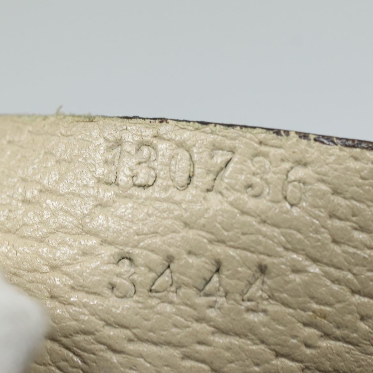 GUCCI GG Canvas Tote Bag Beige 130736 77689