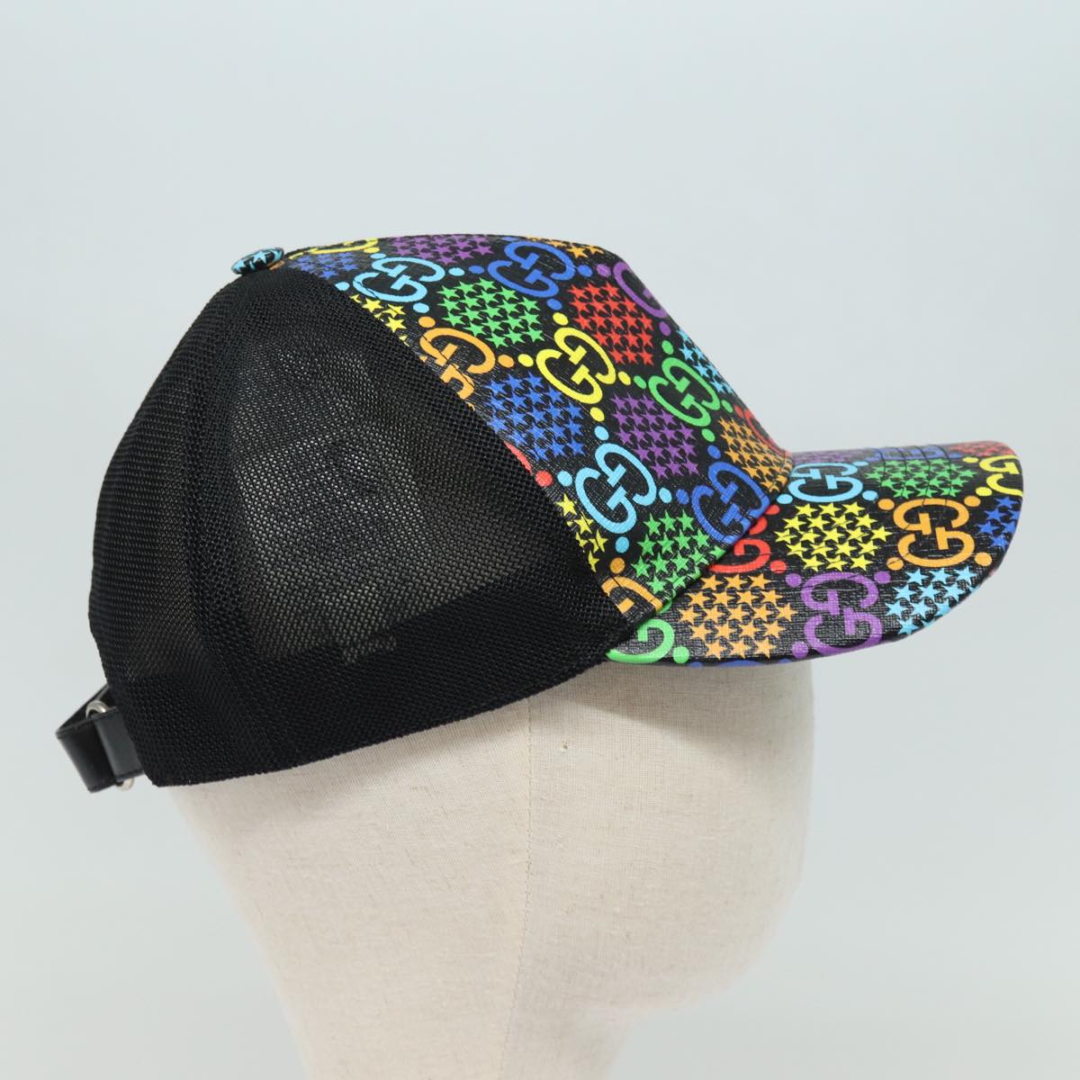 GUCCI GG Psychedelic Cap M Multicolor 517074 77725