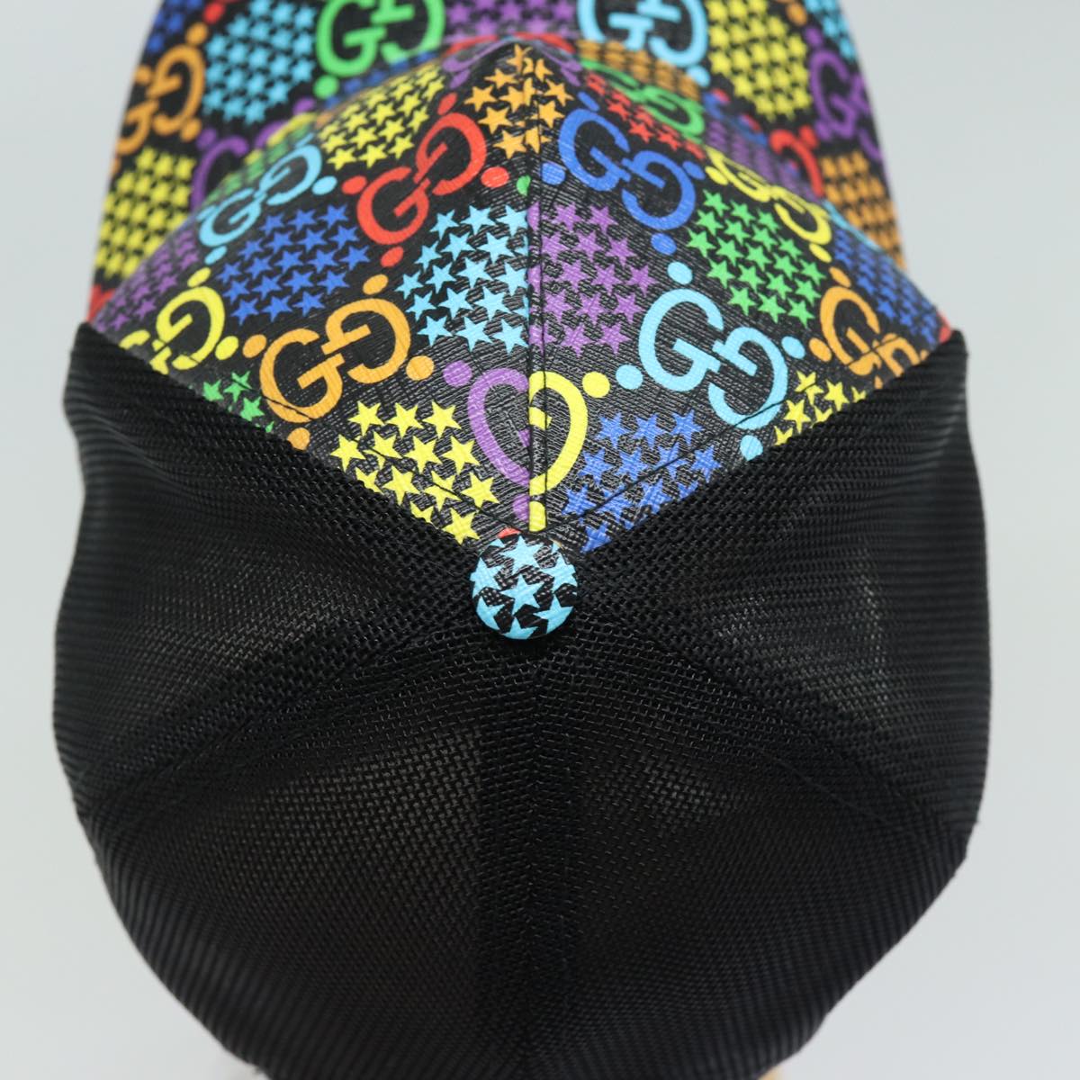 GUCCI GG Psychedelic Cap M Multicolor 517074 77725