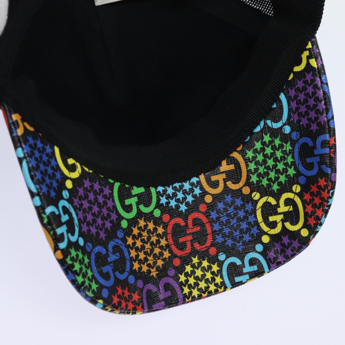 GUCCI GG Psychedelic Cap M Multicolor 517074 77725