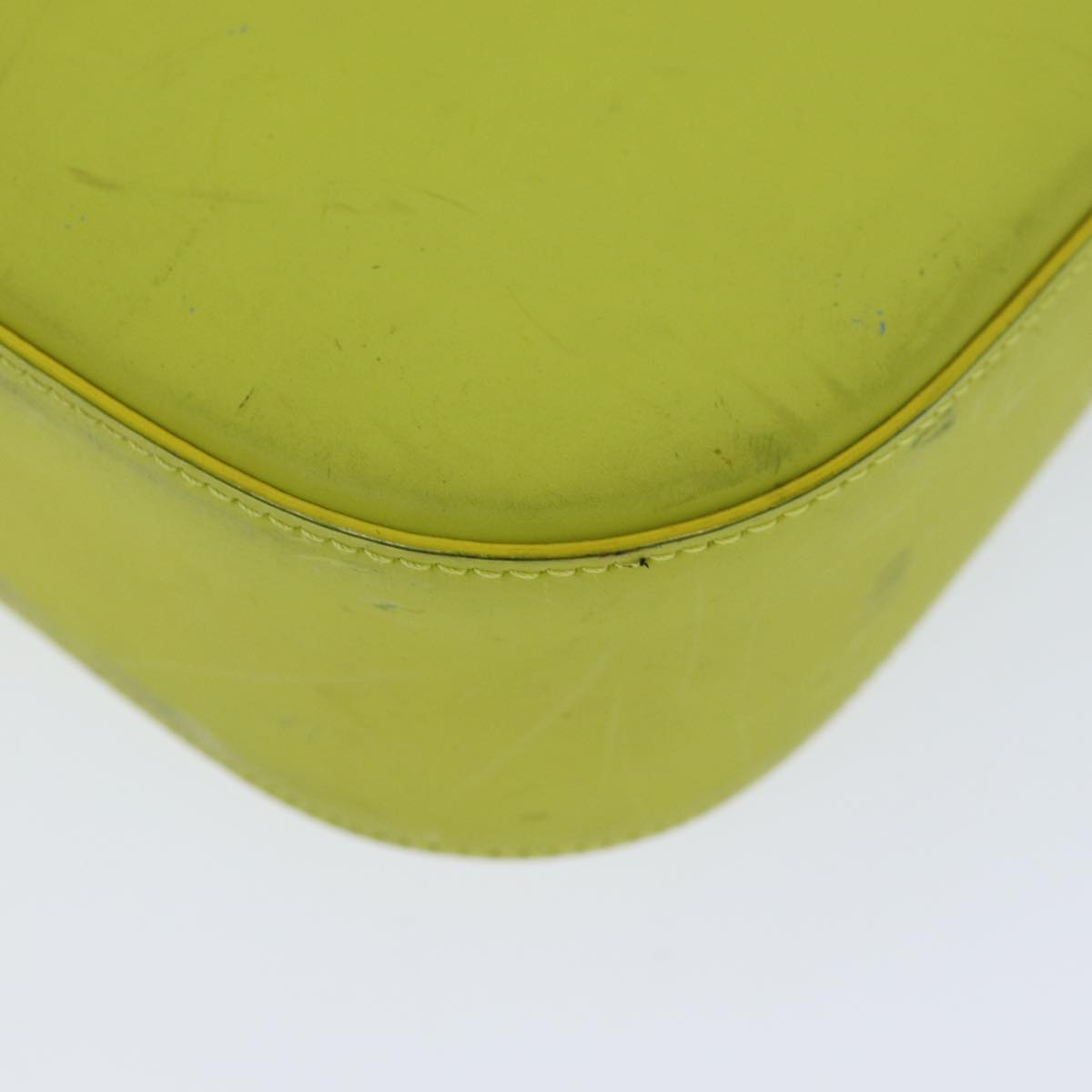 GUCCI Hand Bag Leather Outlet Yellow 002 1068 77735
