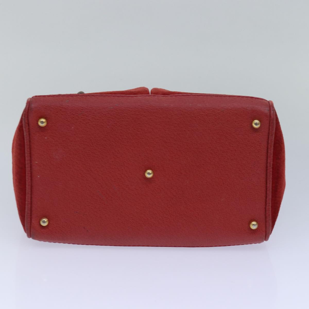 GUCCI Bamboo Hand Bag Red 002 123 0260 77760
