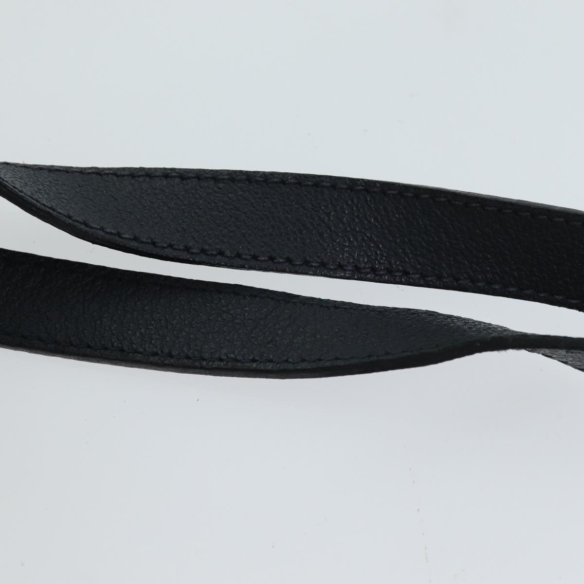 GUCCI Bamboo Shoulder Bag Suede Black 003 1705 0030 77826