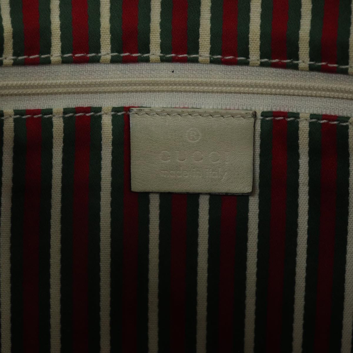 GUCCI GG Canvas Shoulder Bag Beige 77937