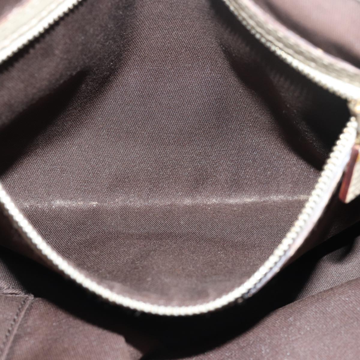 GUCCI GG Canvas Sherry Line Hand Bag Beige White 139261 78091