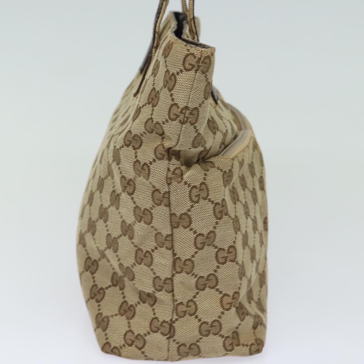 GUCCI GG Canvas Hand Bag Beige 002 1080 78093