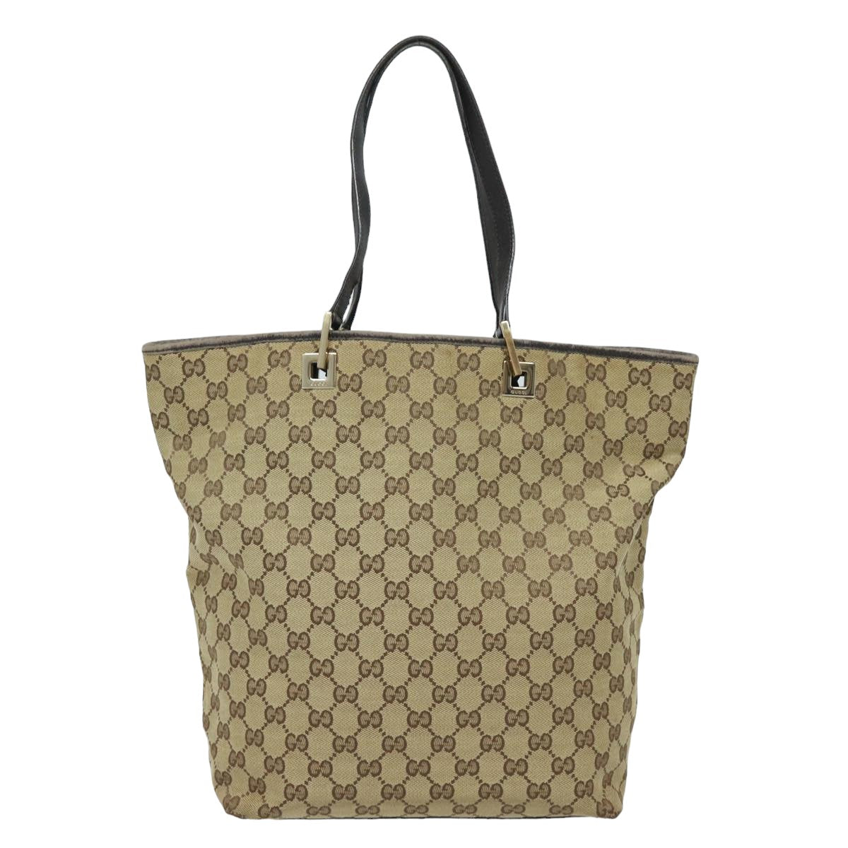 GUCCI GG Canvas Tote Bag Beige 002 1098 78094