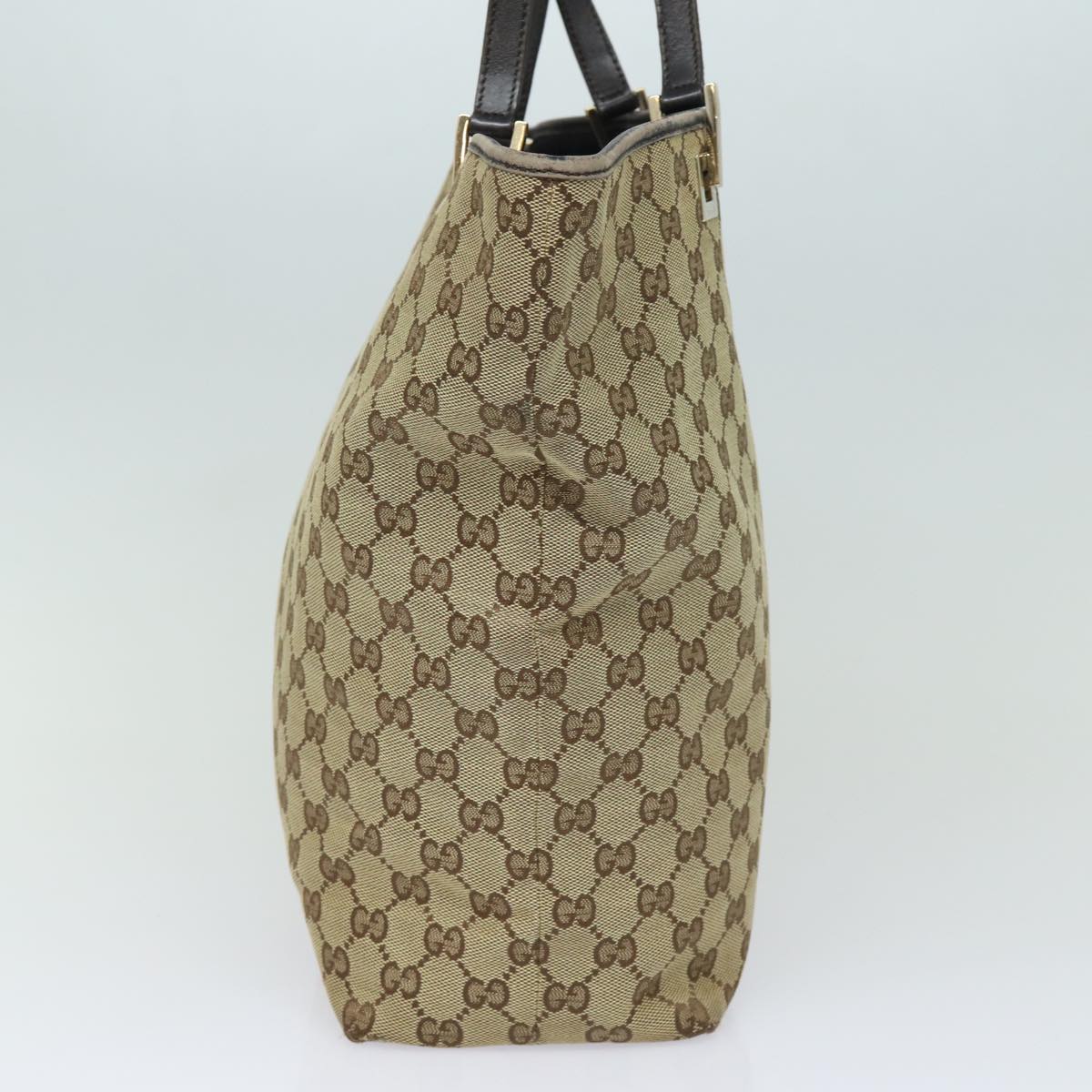GUCCI GG Canvas Tote Bag Beige 002 1098 78094