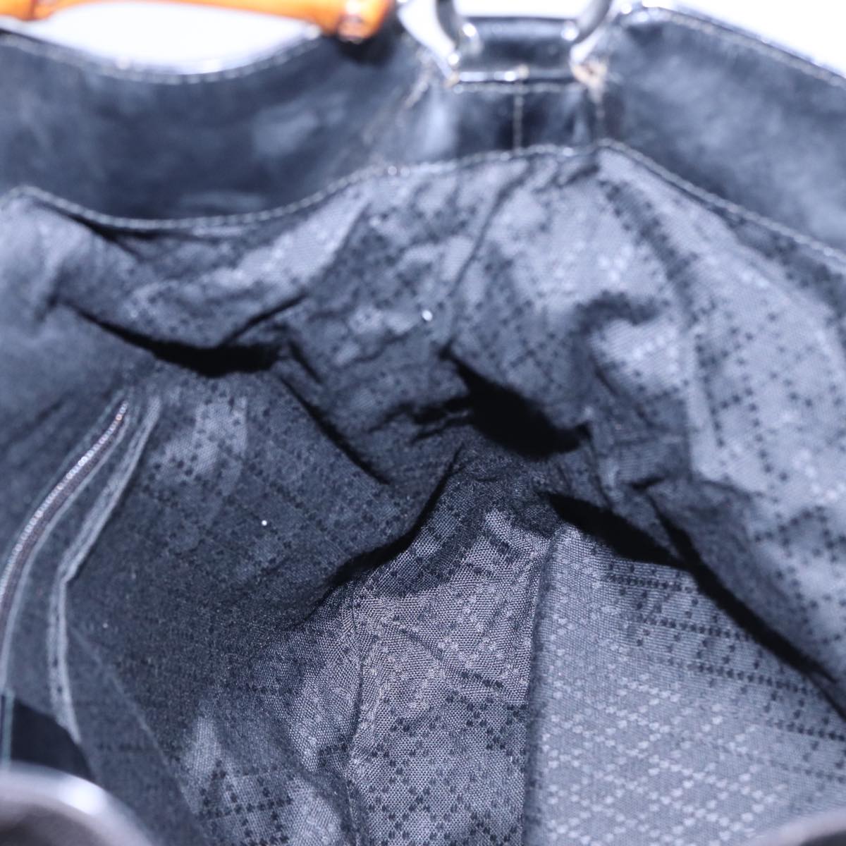GUCCI Shoulder Bag Nylon Black 001 1998 1577 78240