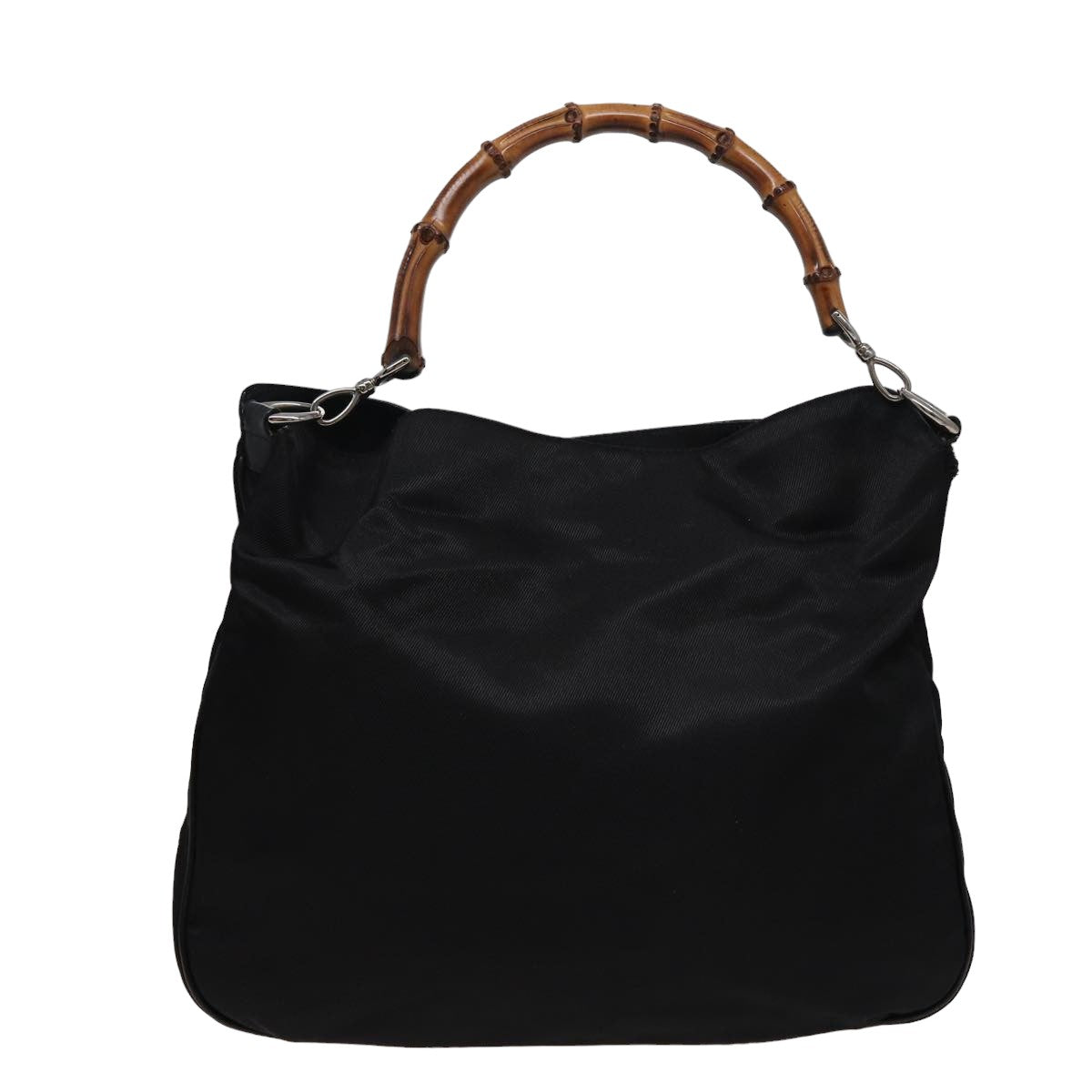 GUCCI Shoulder Bag Nylon Black 001 1998 1577 78240