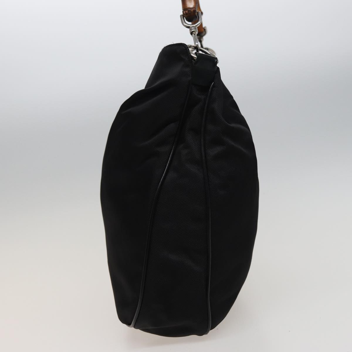 GUCCI Shoulder Bag Nylon Black 001 1998 1577 78240