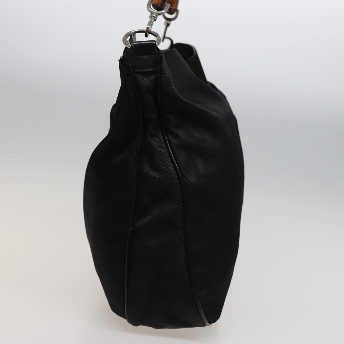 GUCCI Shoulder Bag Nylon Black 001 1998 1577 78240