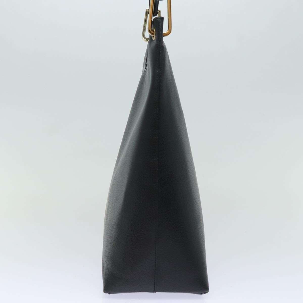GUCCI Bamboo Shoulder Bag Leather Black 001 3006 78246