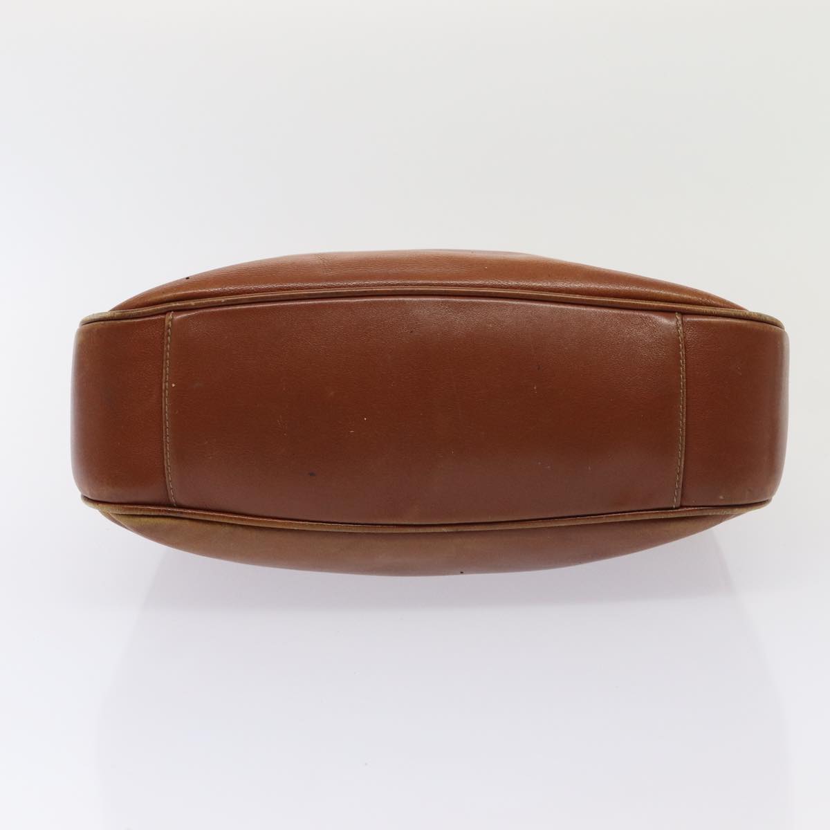 GUCCI Bamboo Shoulder Bag Leather 2way Brown 001 1638 78250