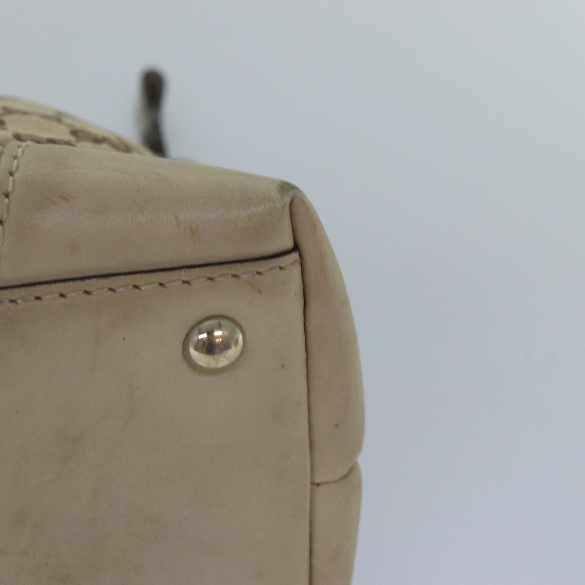GUCCI GG Canvas Tote Bag Beige 257069 78293