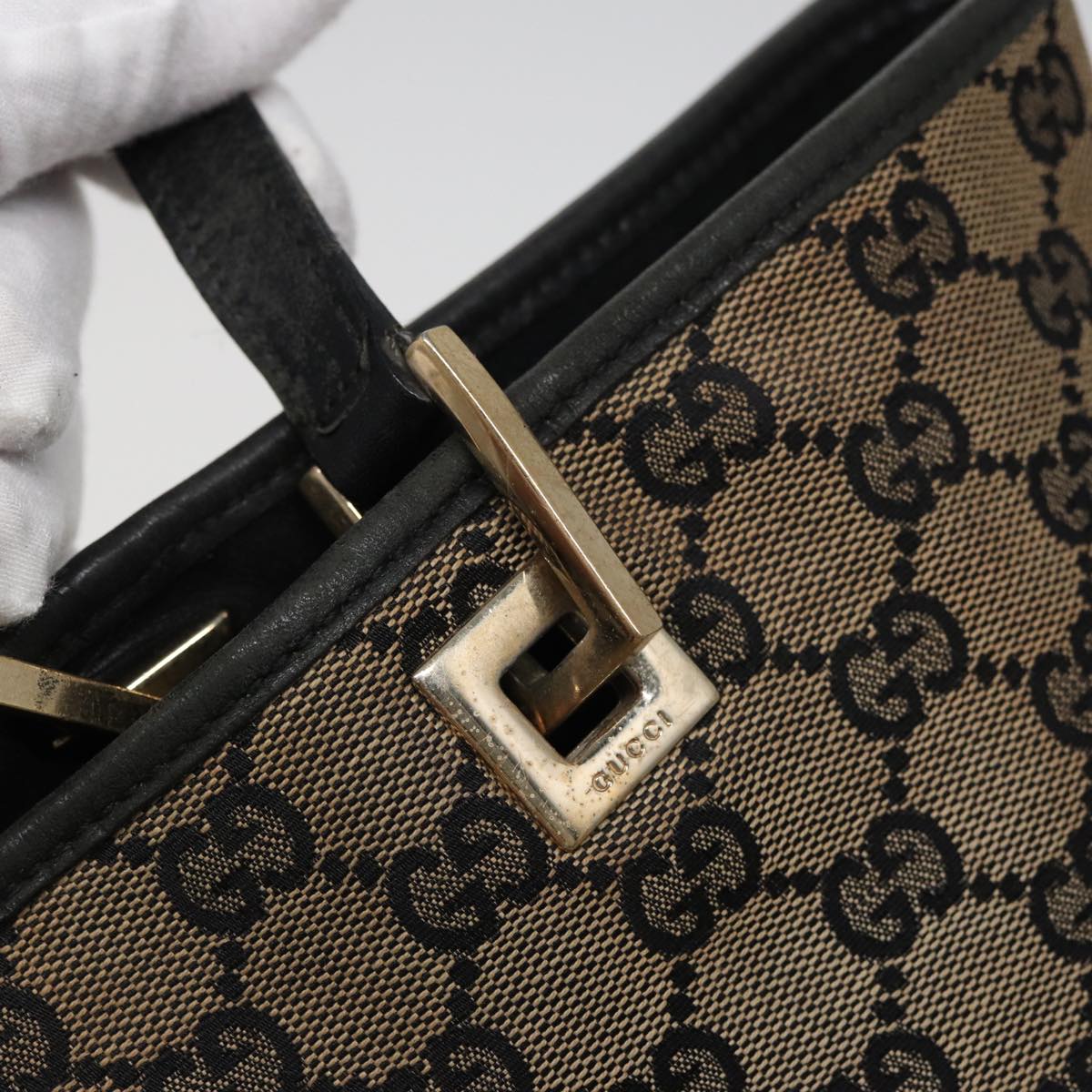 GUCCI GG Canvas Tote Bag Beige 002 1098 78341