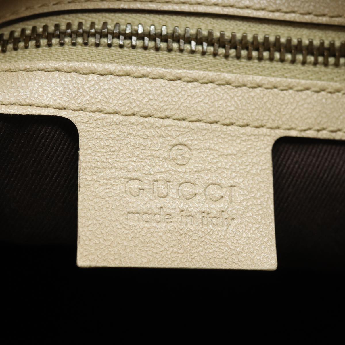GUCCI GG Canvas Shoulder Bag Beige 109143 78342