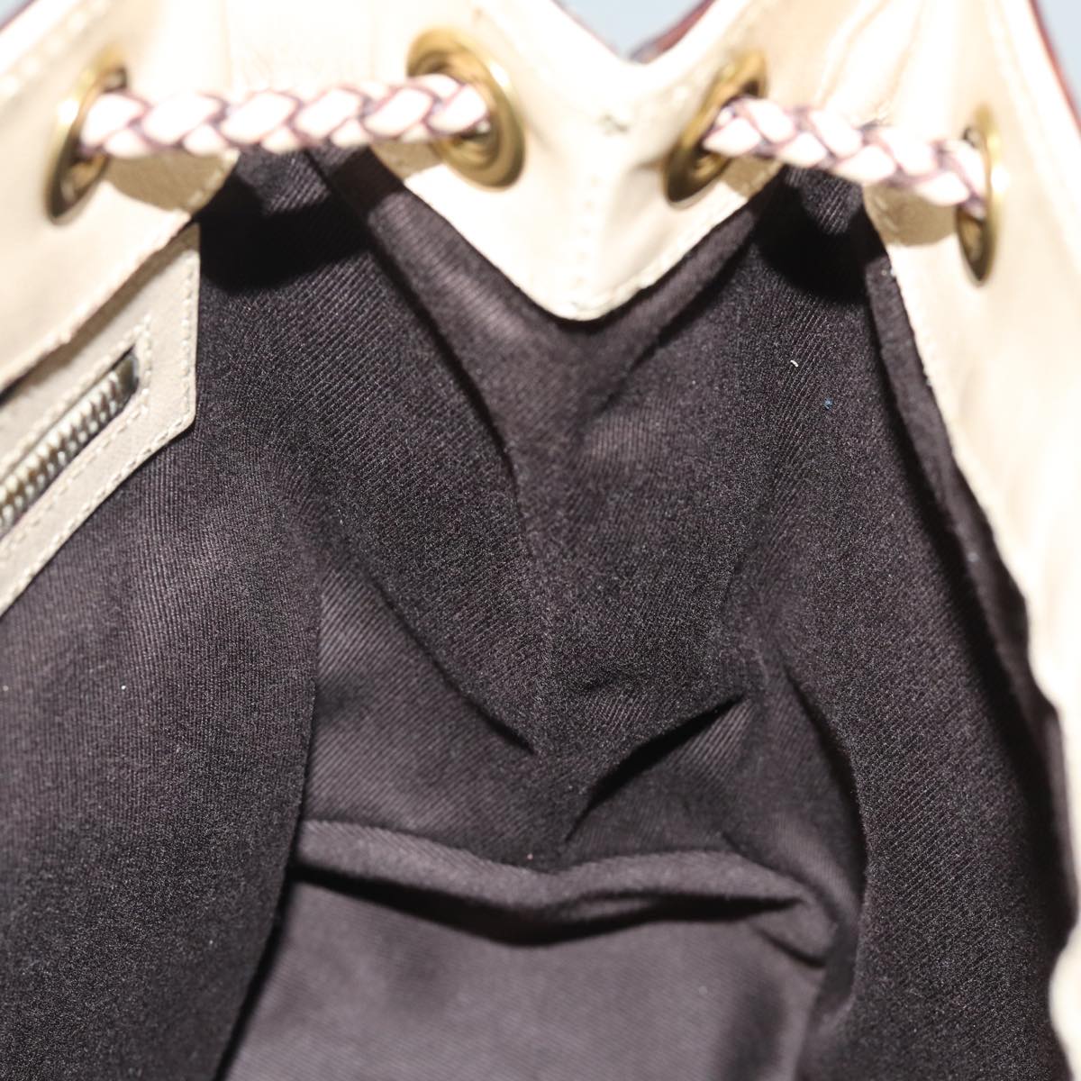GUCCI GG Canvas Shoulder Bag Beige 109143 78342