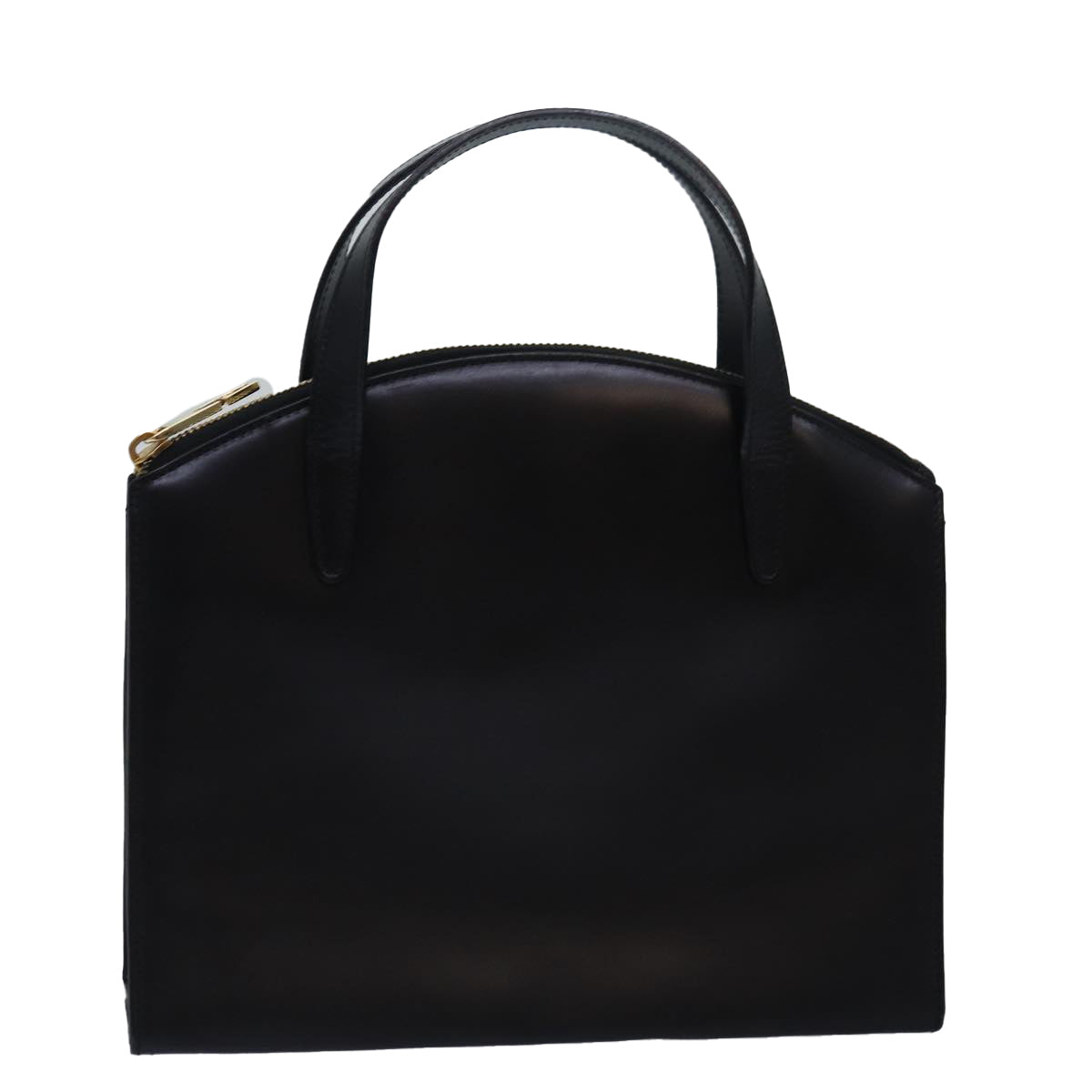 GUCCI Hand Bag Leather Black 78479
