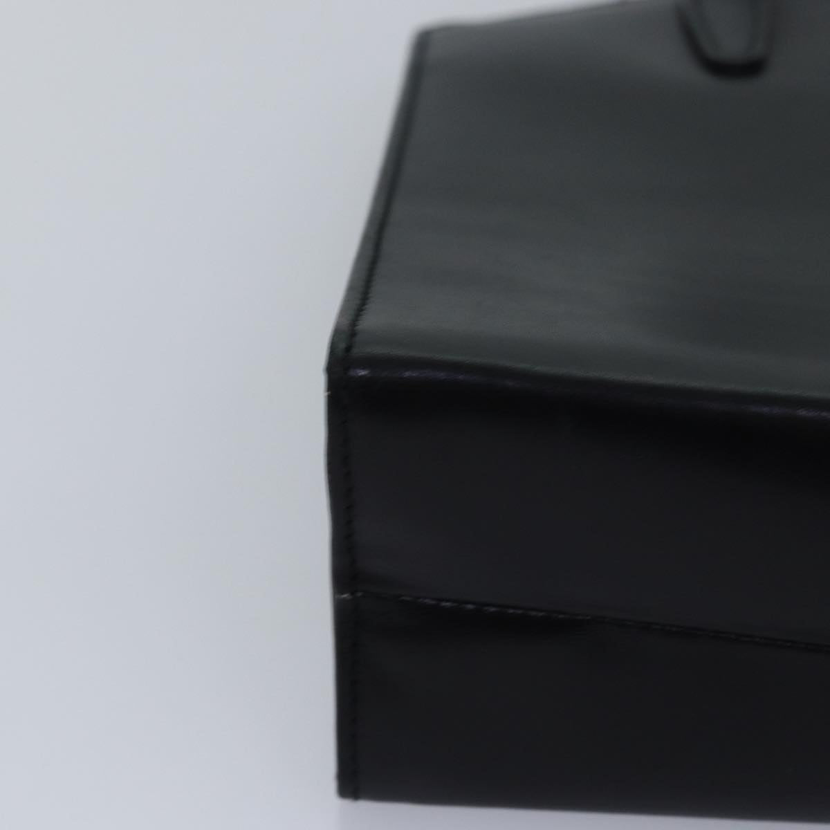 GUCCI Hand Bag Leather Black 78479