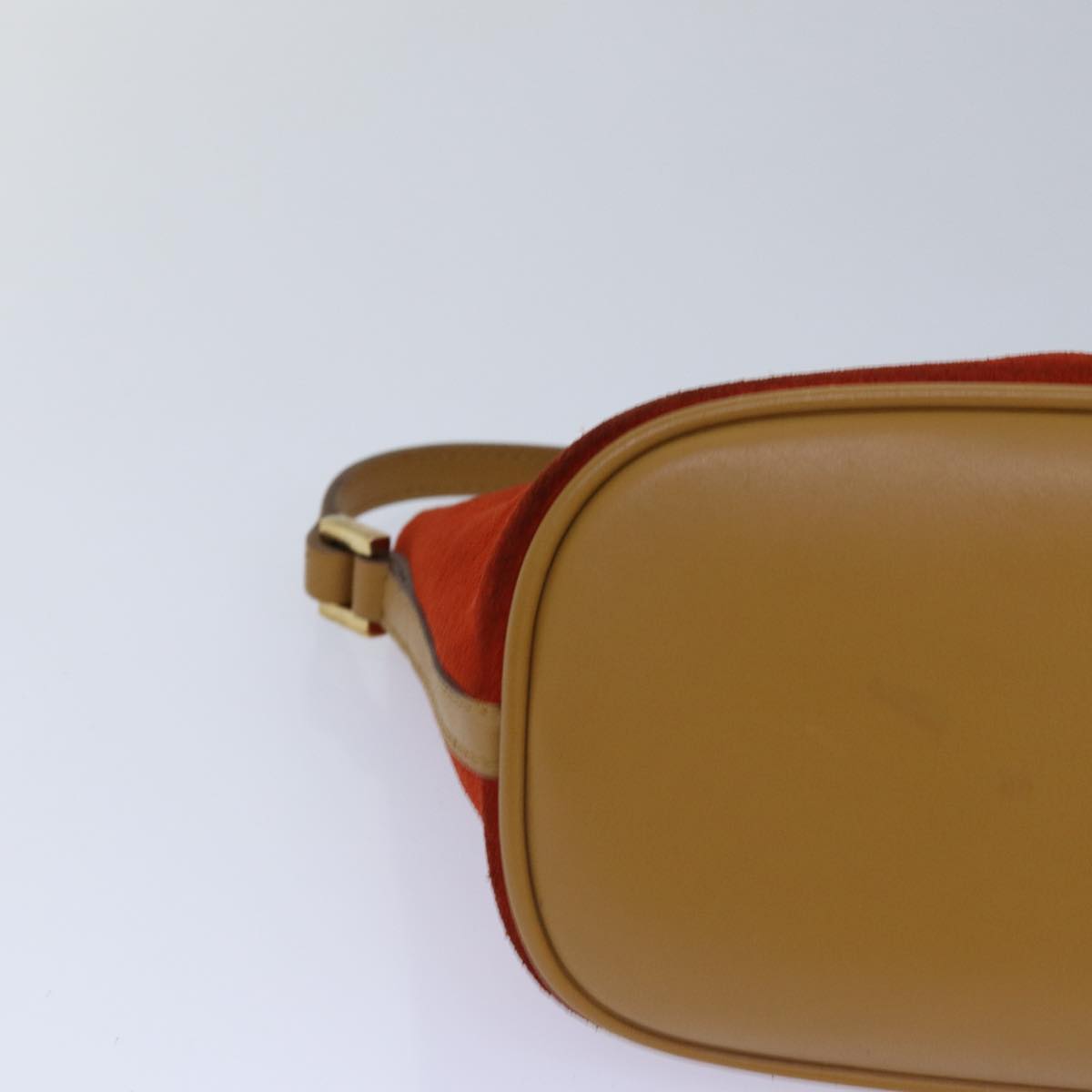 GUCCI Accessory Pouch Suede Orange 039 1103 78514