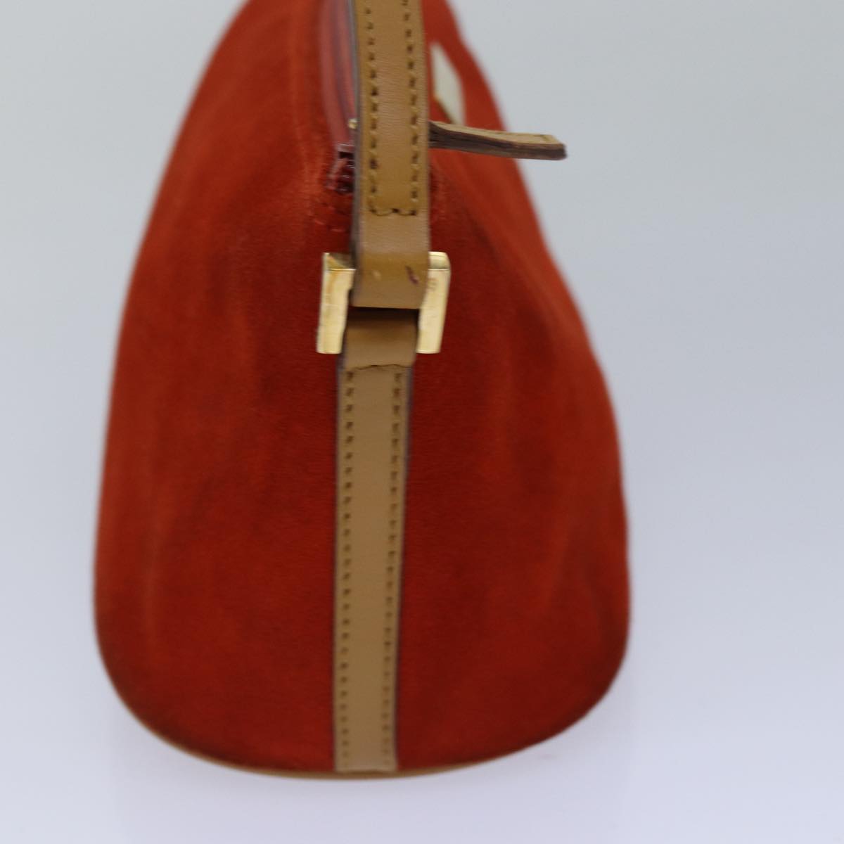 GUCCI Accessory Pouch Suede Orange 039 1103 78514