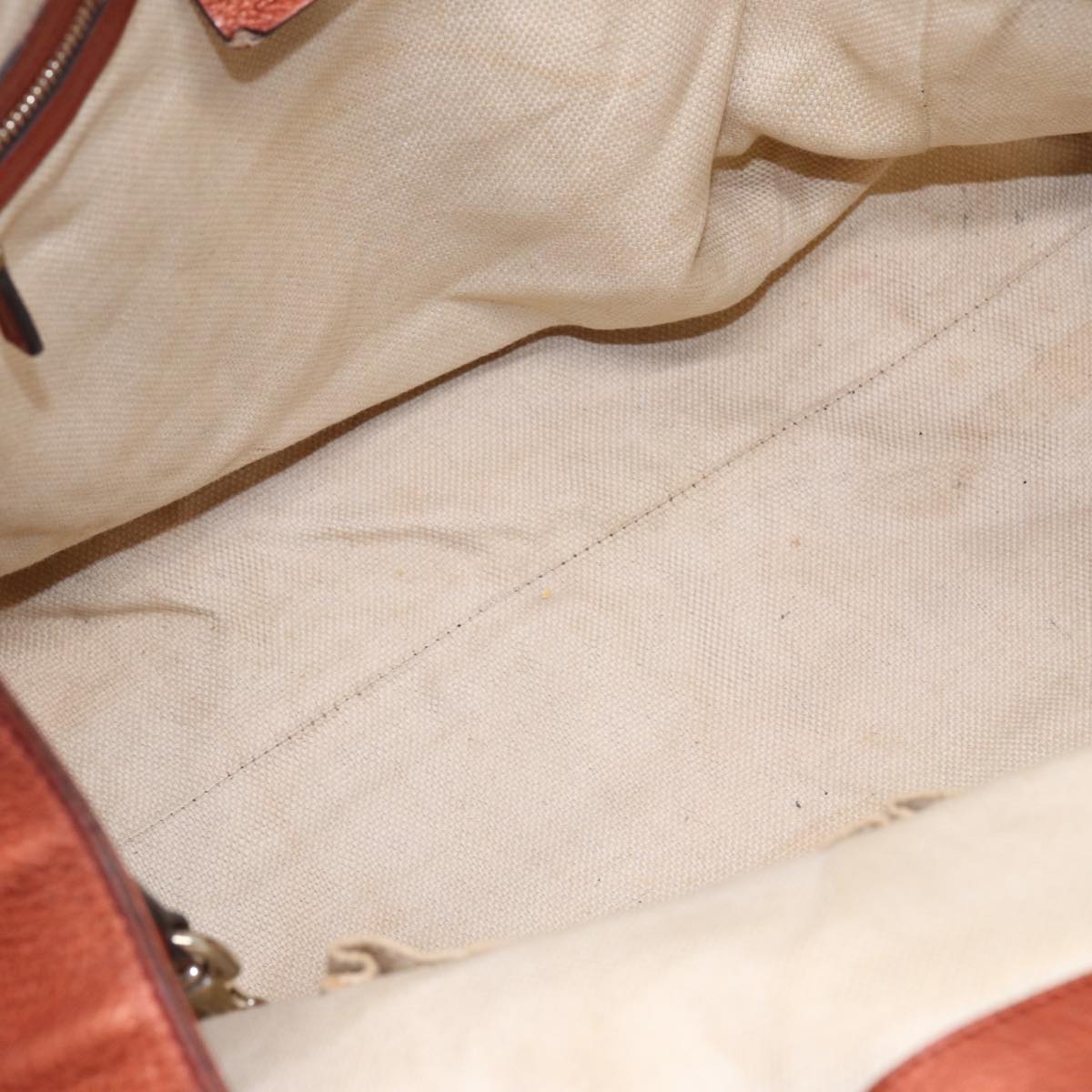 GUCCI Soho Hand Bag Leather Brown 282309 78528