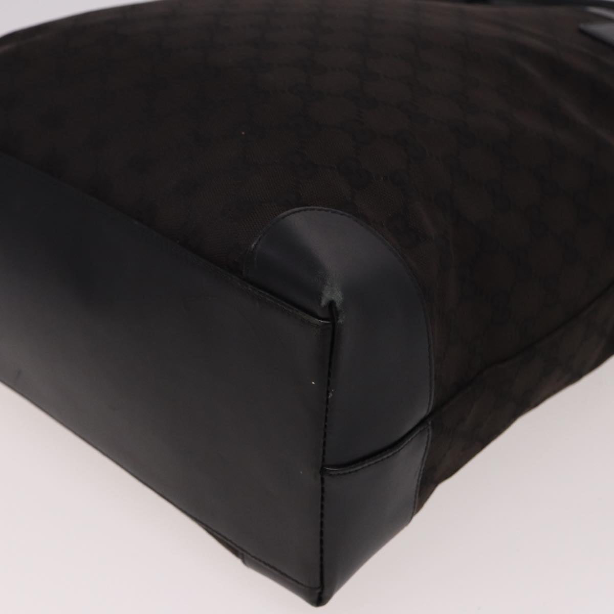 GUCCI GG Canvas Hand Bag Black 002 1121 78531