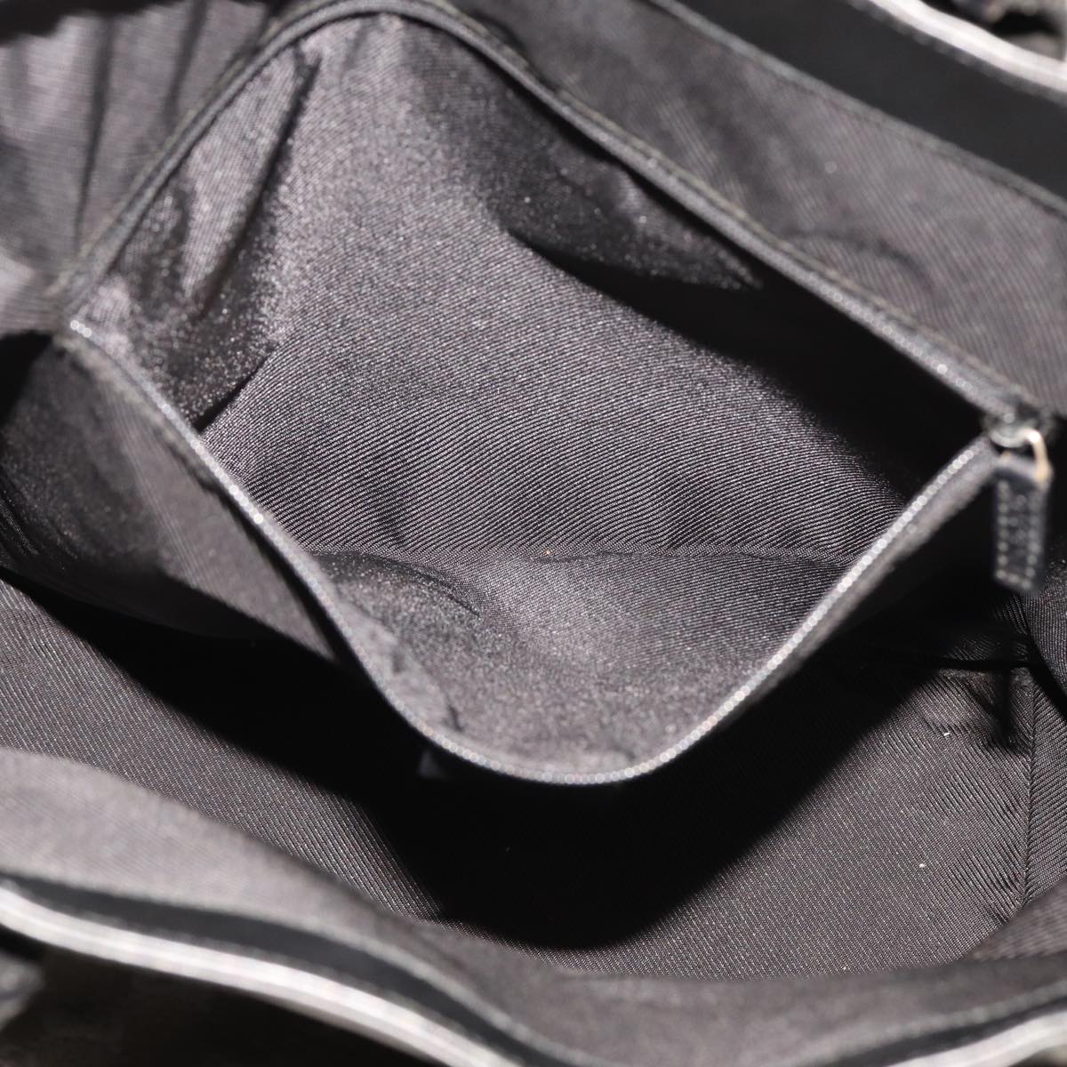 GUCCI GG Canvas Hand Bag Black 002 1121 78531