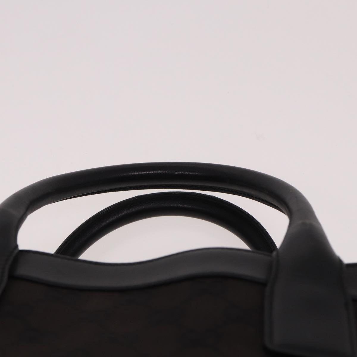 GUCCI GG Canvas Hand Bag Black 002 1121 78531