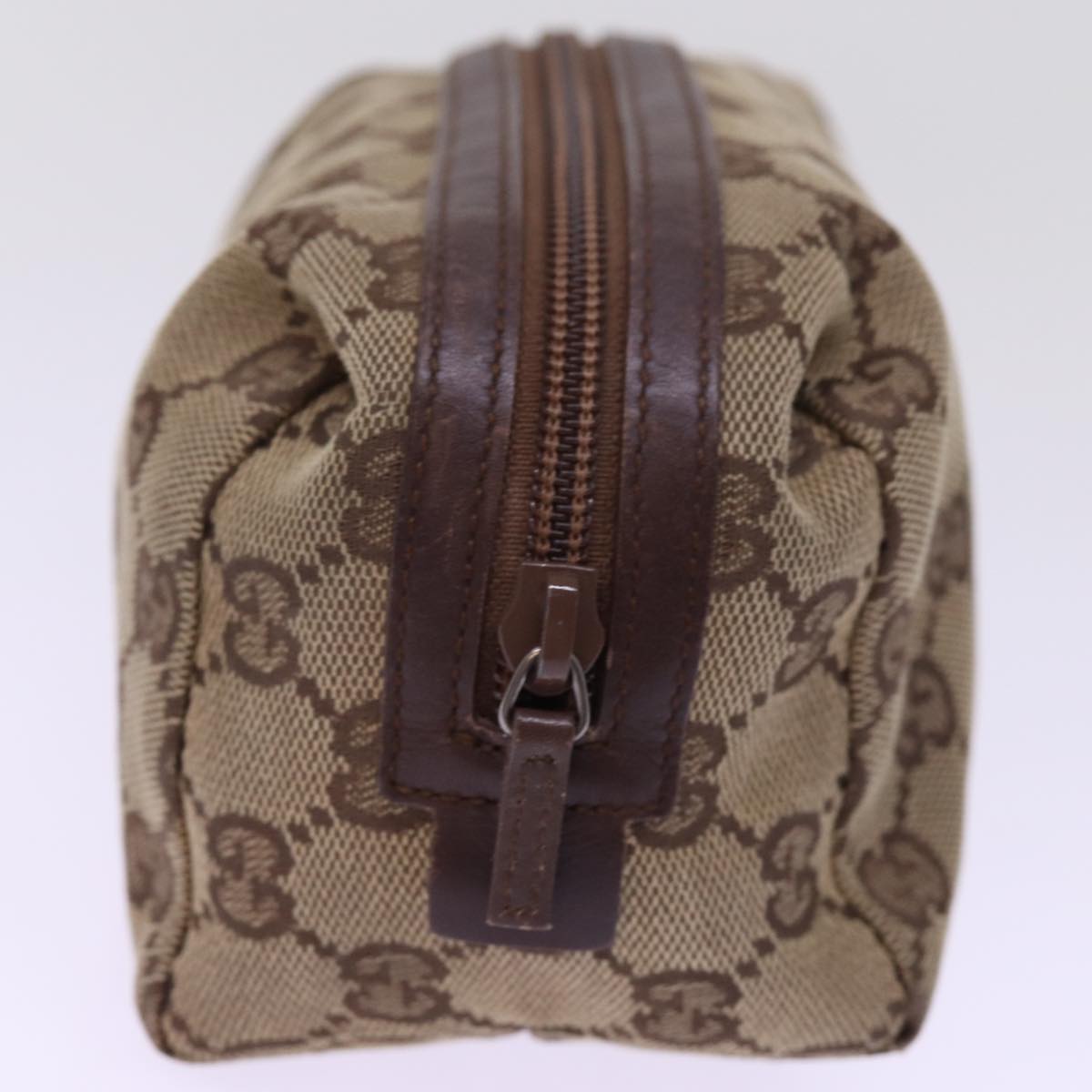 GUCCI GG Canvas Pouch Beige 29595 78607
