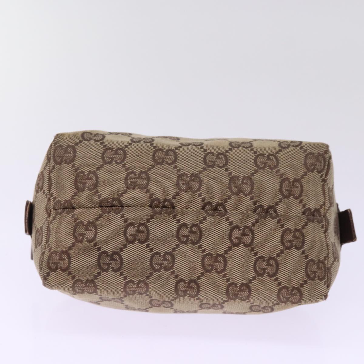 GUCCI GG Canvas Pouch Beige 29595 78607