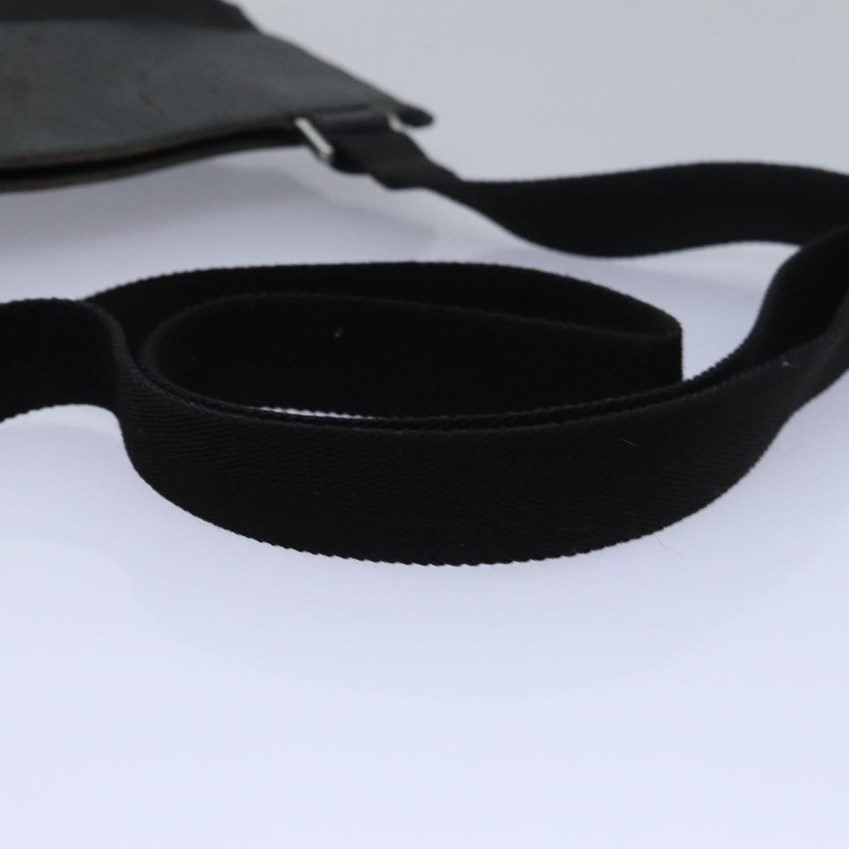 GUCCI GG Canvas Shoulder Bag Black 27639 78640