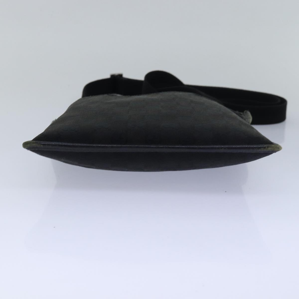 GUCCI GG Canvas Shoulder Bag Black 27639 78640