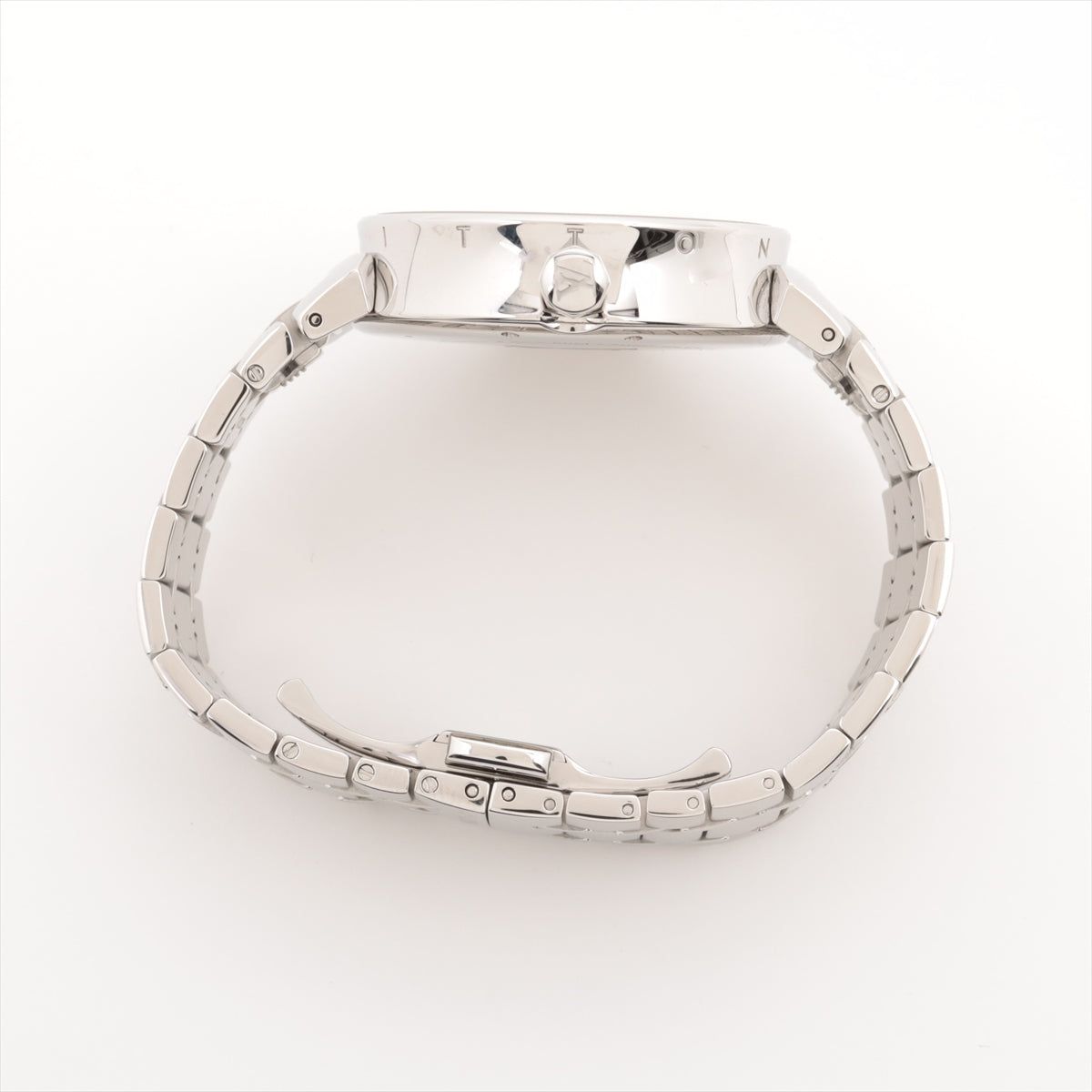 Louis Vuitton Tambur Moon Devine QA019 SS QZ Silver  Panerai 7