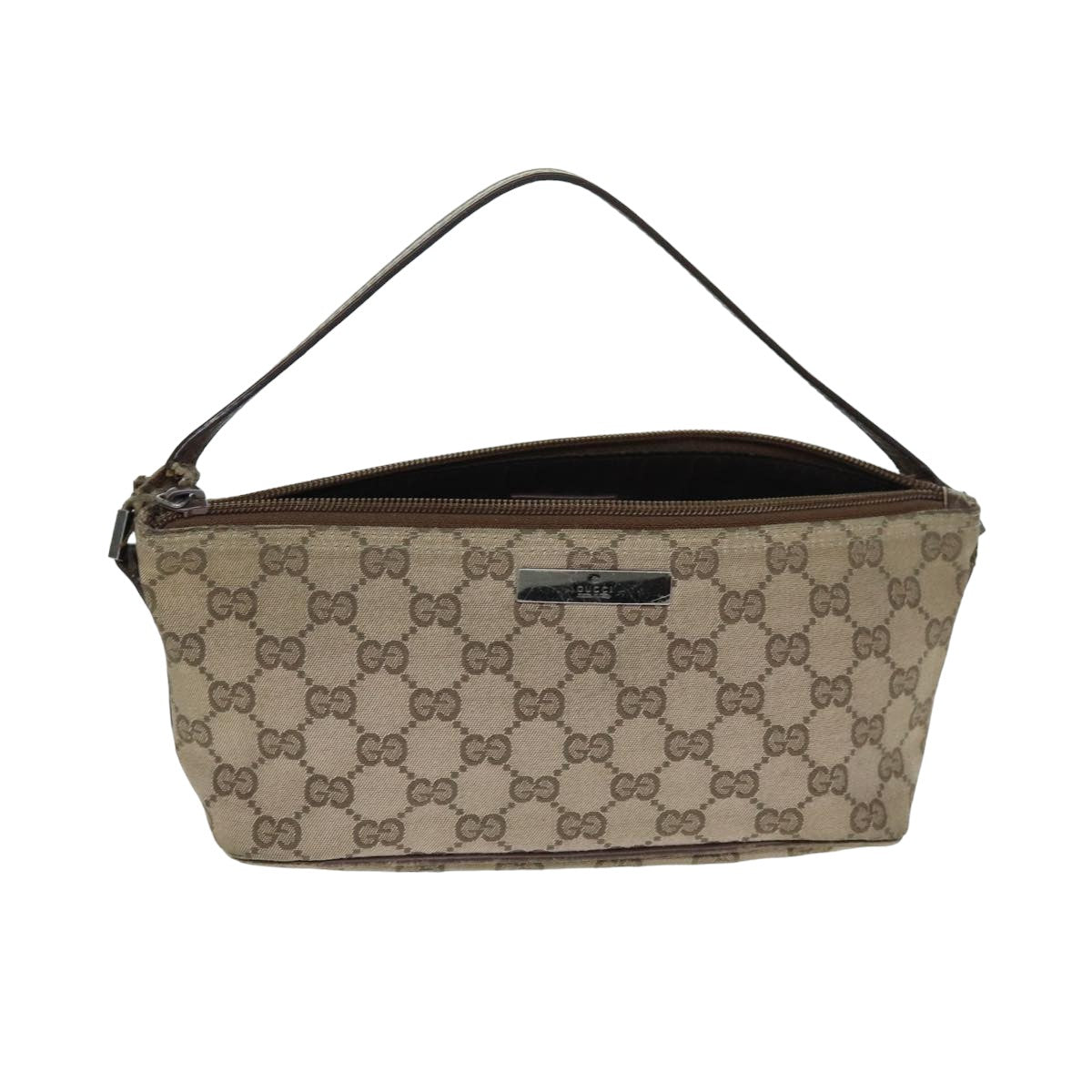 GUCCI GG Canvas Pouch Beige 039 1103 78760