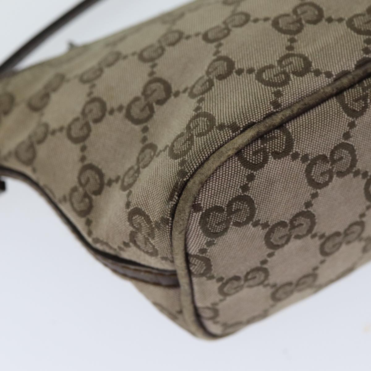 GUCCI GG Canvas Pouch Beige 039 1103 78760