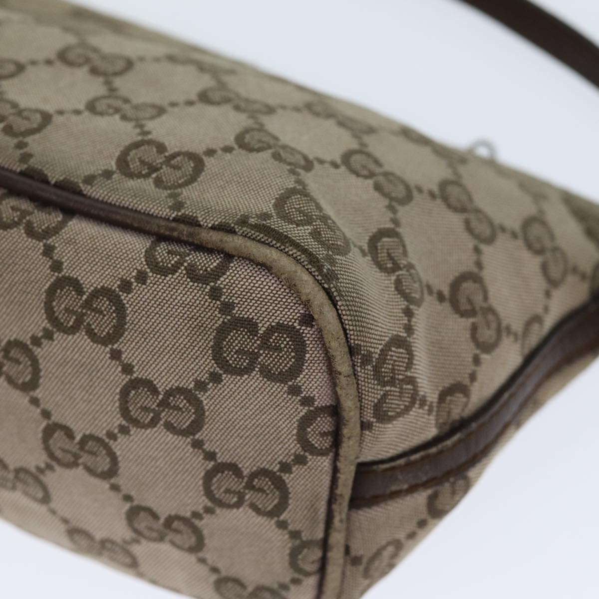 GUCCI GG Canvas Pouch Beige 039 1103 78760