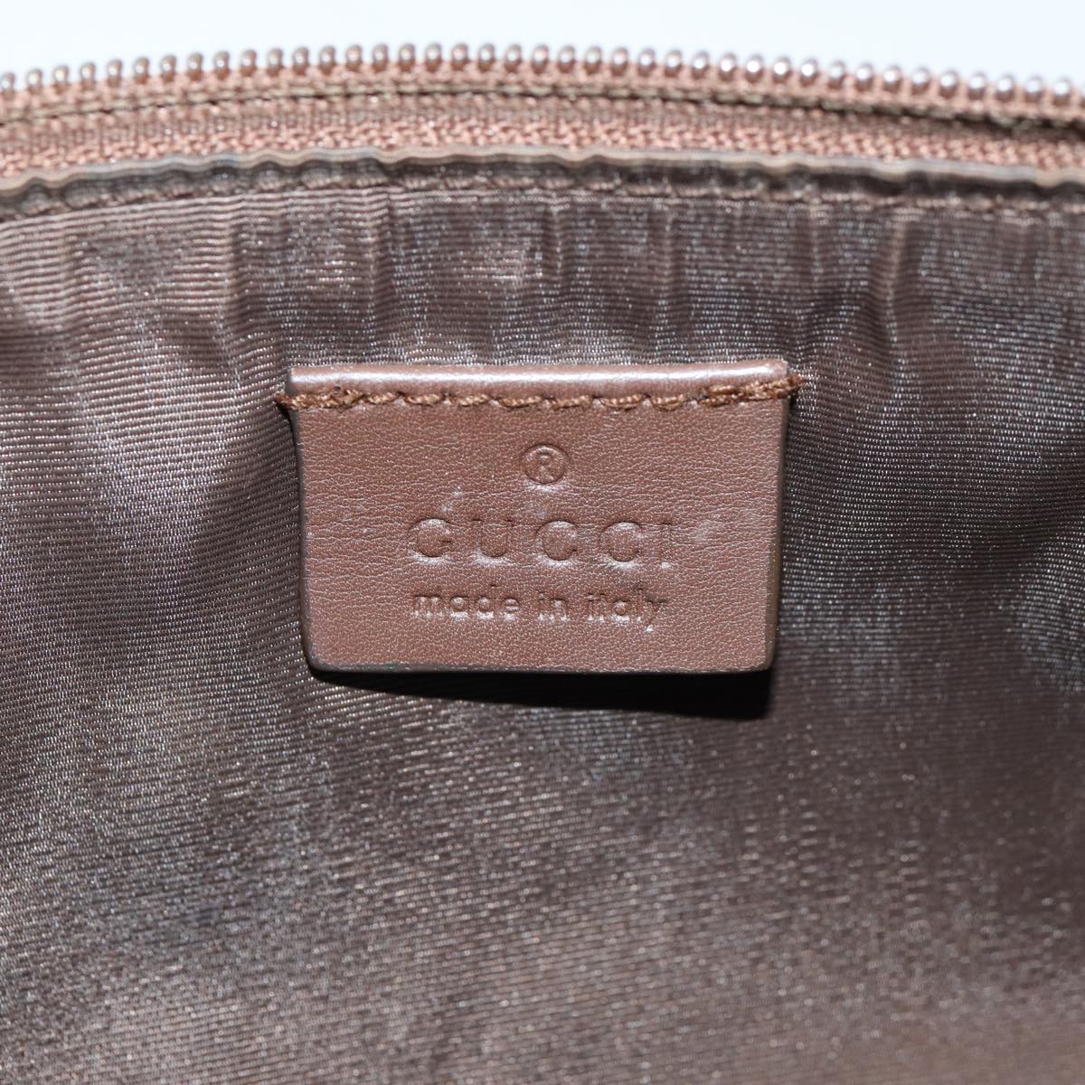 GUCCI GG Canvas Pouch Beige 039 1103 78760