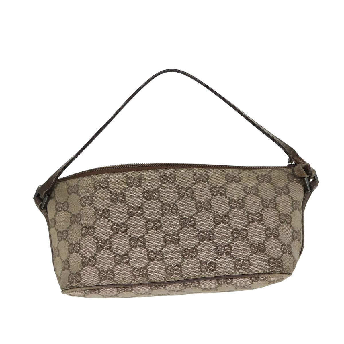 GUCCI GG Canvas Pouch Beige 039 1103 78760