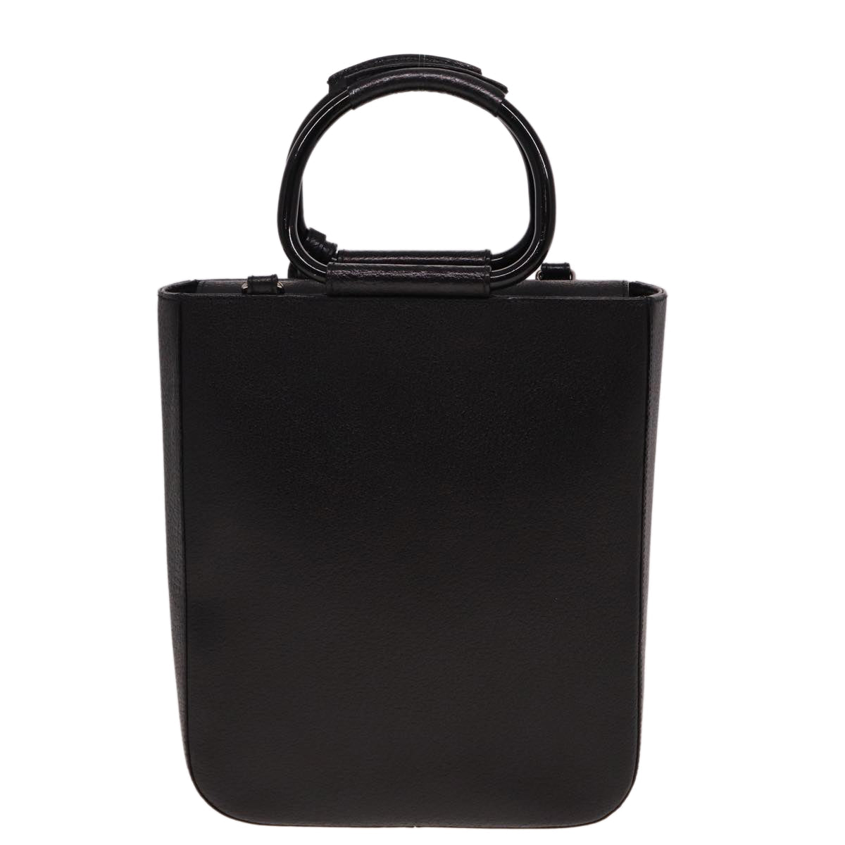 GUCCI Hand Bag Leather 2way Black 002 1118 0463 78761