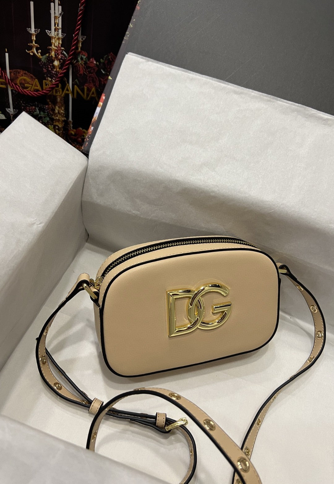 GLAMI Crossbody 3.5 Bag Beige For Women 7.5in/19cm GLAMI GLAMI7095AW57680404