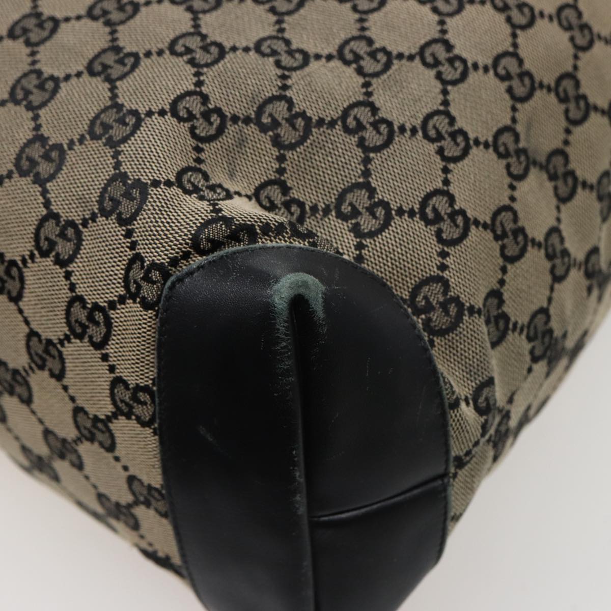GUCCI GG Canvas Tote Bag Beige 019 0401 78908
