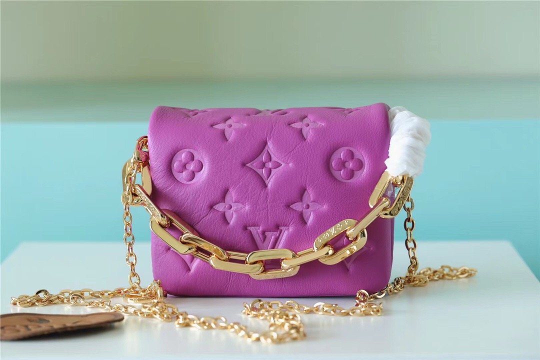 LV Beltbag Coussin Monogram Black For Women, WomenÃ¢â‚¬â„¢s Handbags, Shoulder And Crossbody Bags 5.1in/13cm LV M81127